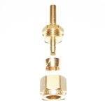 Купить штуцер, фитинг FARO прямой Ø6хØ6 соединительный для термопластиковой трубки в сборе Штуцер, фитинг FARO прямой Ø6хØ6 соединительный для термопластиковой трубки в сб